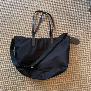 Marc Jacob’s Tote Bag Diaper Travel Black Nylon Leather